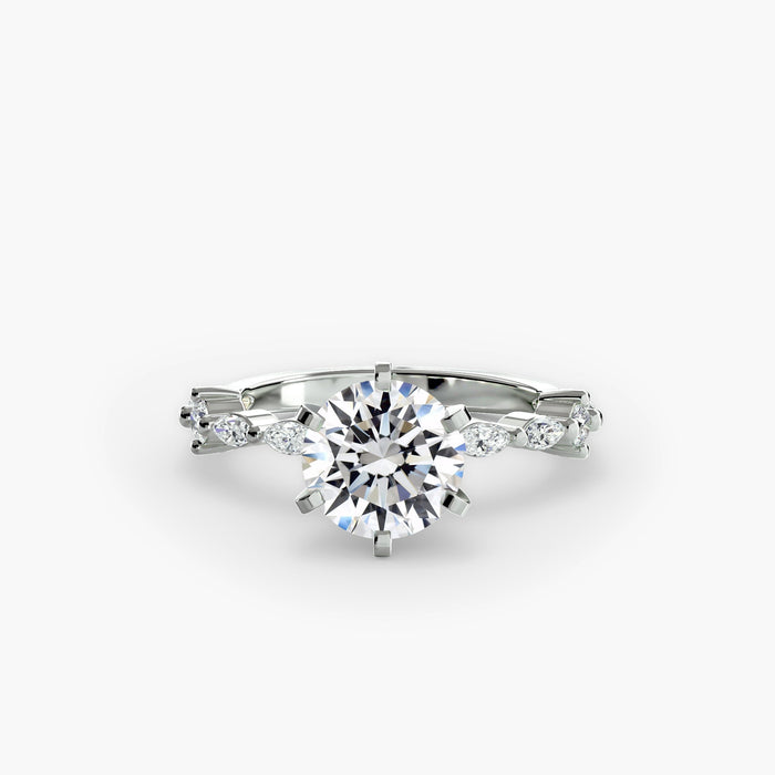 Solitaire with Eternity Pavé - MIMUKA
