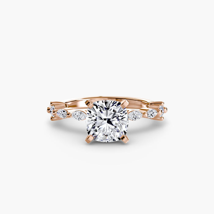Solitaire with Eternity Pavé - MIMUKA