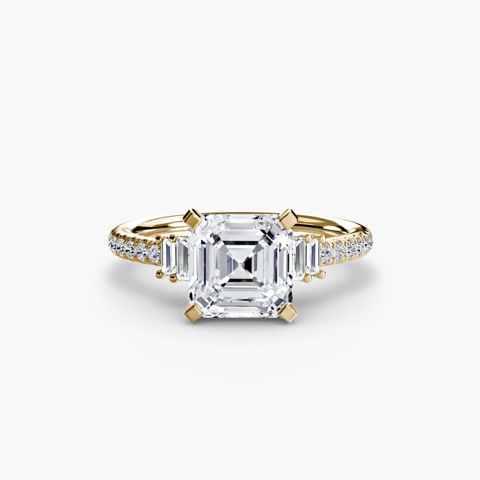 Solitaire with Pavé 4 - MIMUKA