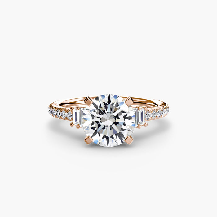 Solitaire with Pavé 4 - MIMUKA