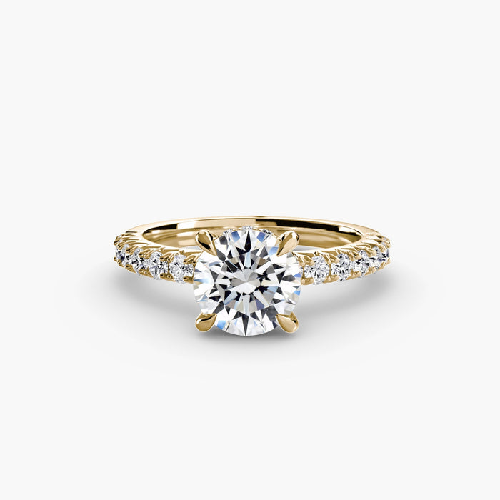 Solitaire with Pavé 6 - MIMUKA