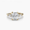 The Floral Accent Solitaire - MIMUKA