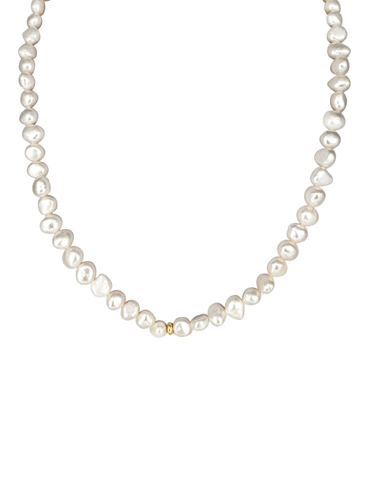 Cultured Pearls 7-8 mm Baroque shape AAA 18K Gold