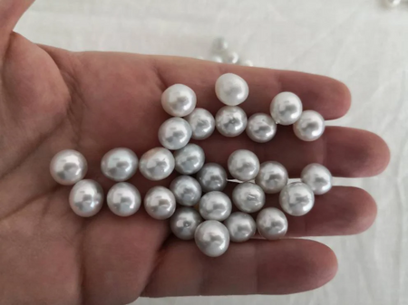 Loose White South Sea Pearls 10-11 mm White Color, High Luster -  The South Sea Pearl