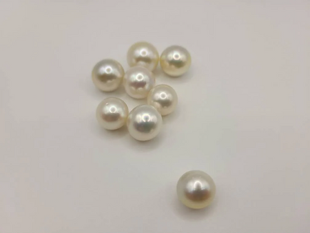 Loose South Sea Pearls 12-13 mm White Natural Color and High Luster -  The South Sea Pearl