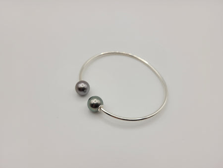 Tahiti Pearls 9-10 mm  AAA Round  Shape Bangle - Only at  The South Sea Pearl