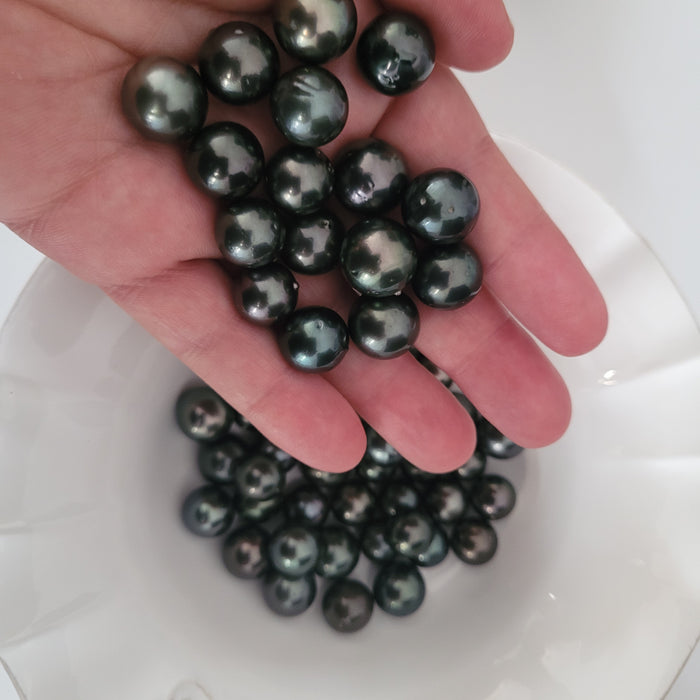 Tahiti Pearls Loose Round 12-14 mm |  The South Sea Pearl |  The South Sea Pearl