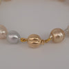 Bracelet of South Sea Pearls Natural Color and Luster, 18 Karat Solid Gold Clasp |  The South Sea Pearl |  The South Sea Pearl