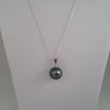 Tahiti Pearl 13 mm Round Dark Color |  The South Sea Pearl |  The South Sea Pearl