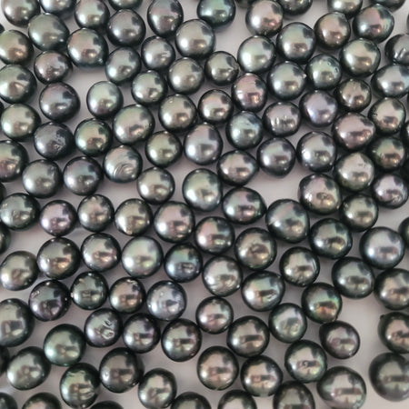 Tahiti Loose Pearls 10-11 mm of Natural Color and Luster |  The South Sea Pearl |  The South Sea Pearl