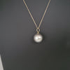 Tahiti Pearl 14 mm Round, 18K Solid Gold |  The South Sea Pearl |  The South Sea Pearl