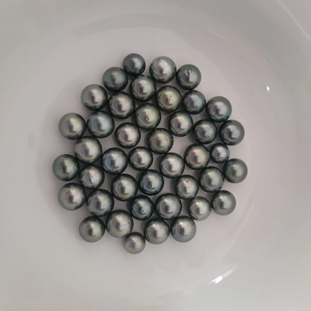 Tahiti Pearls Loosr 7-8 mm AAA Round |  The South Sea Pearl |  The South Sea Pearl