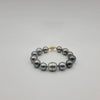 Tahitian Pearls Bracelet of Natural Color and high Luster, 18 Karat Solid Gold Clasp |  The South Sea Pearl |  The South Sea Pearl