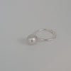 White South Sea Pearl 9 mm Ring Solitaire |  The South Sea Pearl |  The South Sea Pearl