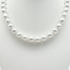 South Sea Pearls Necklace 9-10 mm, Silver Color, High Luster, 18 Karat Gold Clasp - Only at  The South Sea Pearl