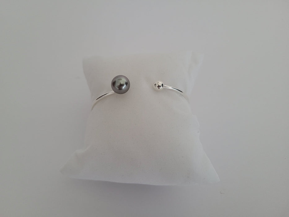Tahiti Pearl 9 mm Bangle - Only at  The South Sea Pearl