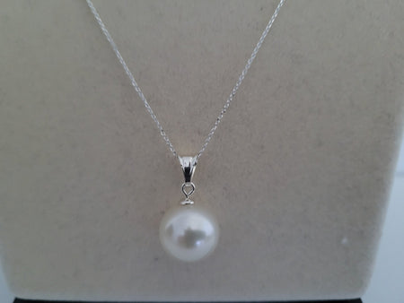 White South Sea Pearl Pendant 13 mm Round - Only at  The South Sea Pearl