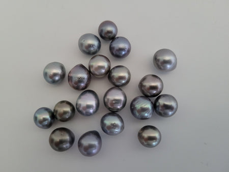 Wholesale Lot Tahiti Pearl 9-10 mm AA Natural Color - Only at  The South Sea Pearl