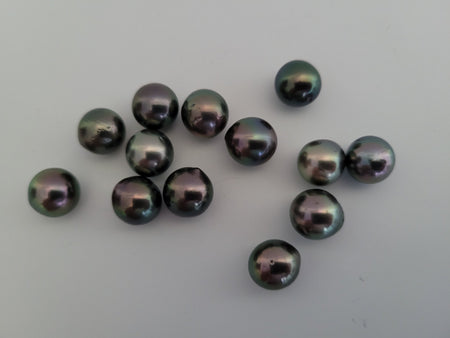 Wholesale Lot Tahiti Pearls 9-10 mm Natural Peacock Color - Only at  The South Sea Pearl