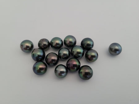 Wholesale Lot Tahiti Pearls 9-10 mm Peacock Color - Only at  The South Sea Pearl