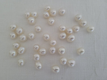 Wholesale Lot White South Sea Pearls 10-11 mm, 39 pcs of Very High Luster - Only at  The South Sea Pearl